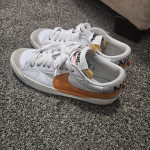 Nike Blazer '77 Jumbo Low White Alpha Orange Men's Size 8 DN2158-100 NIB me